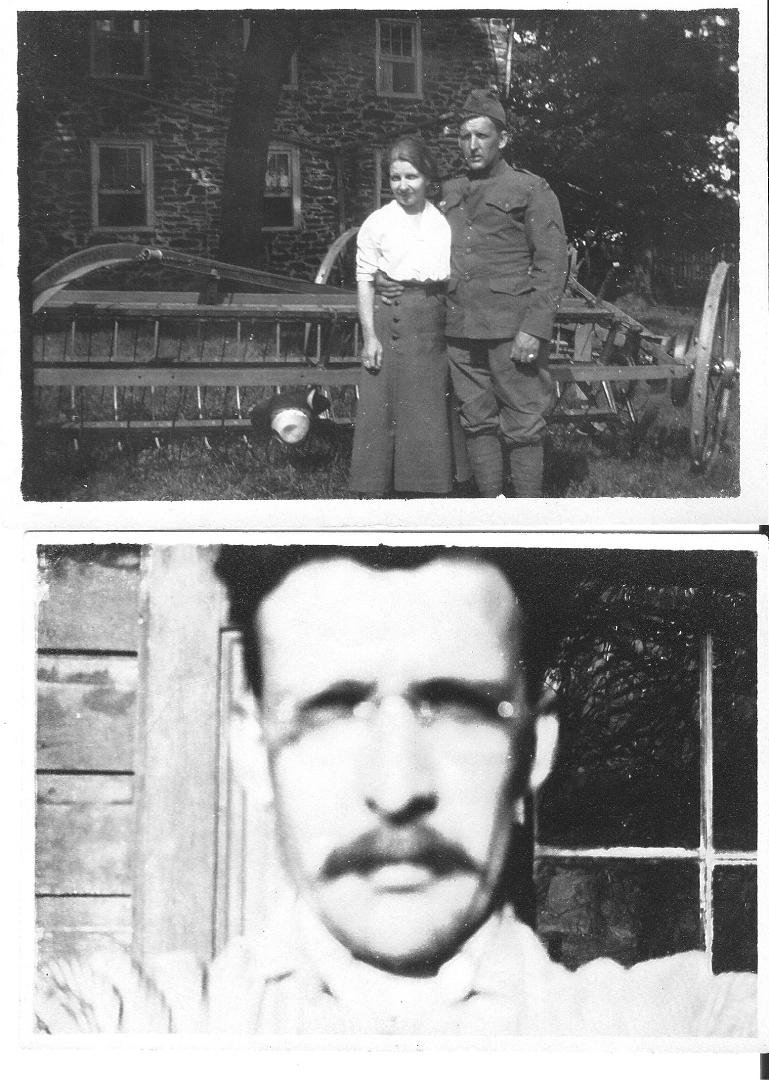 Great Uncle John Morris in 1919, veteran of WWI and early pioneer of the selfie.