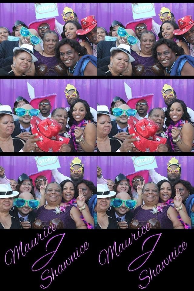 Clowning at Shawnice's wedding!