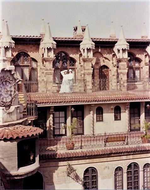 At the Mission Inn after the wedding.