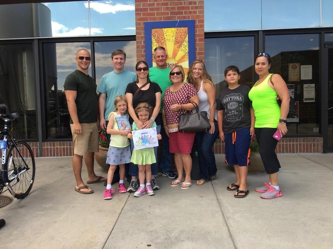 So great to see all of you. Finally got to meet Robin's husband and their two girls. See you in Florida next time!