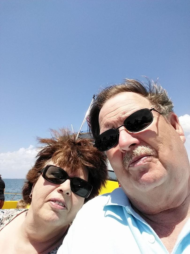 On the dolphin racer in St. Petersburg Florida