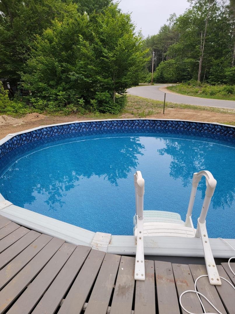 Pool is ready Thank you again so much Doug, kyle,Steve,Shelia,Jadyn, Luke, Gayla, Ken, Maddy  love you all