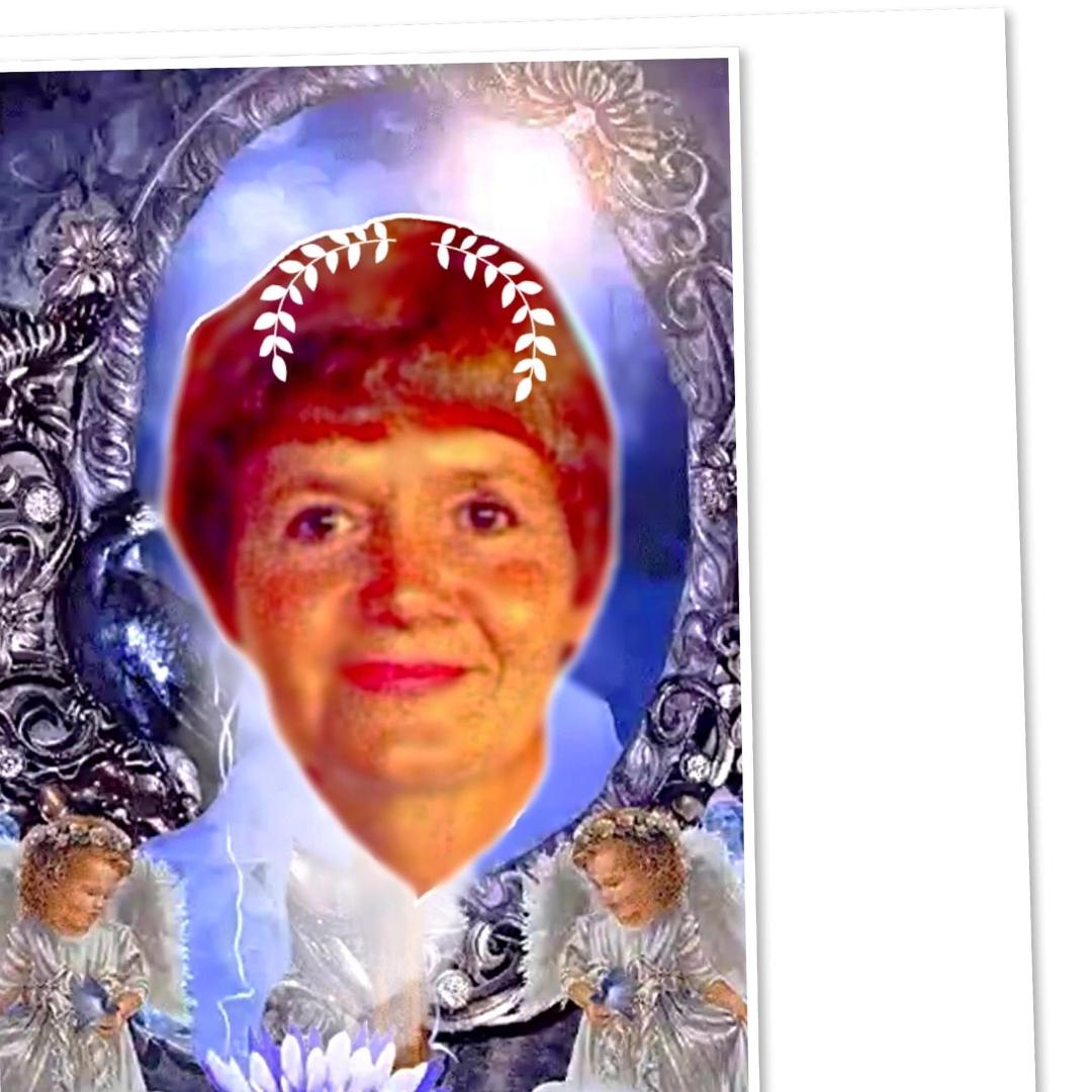 My Darling Velm Jane Rawson celebrating. Her 90th Birthday with Other Angels until she can celebrate with me!!!