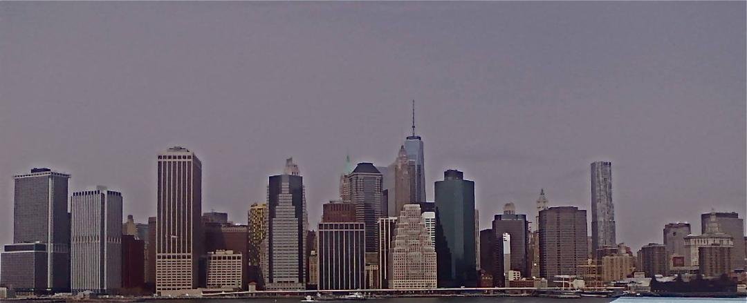 New York skyline from Brooklyn Heights