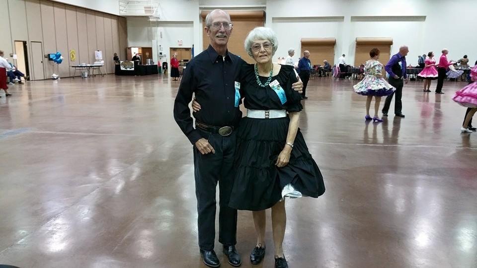 At the NM State Square Dance Convention in Ruidoso