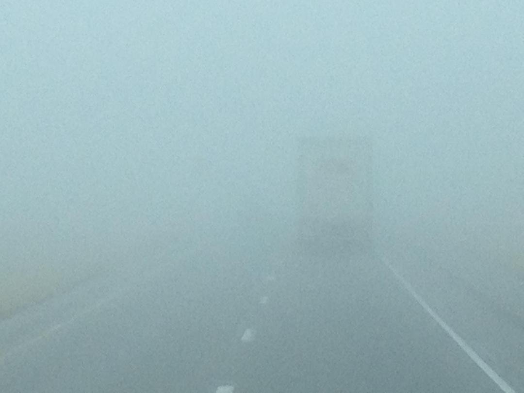 Raining,Heavy Fog and Hail,,this is not good!!