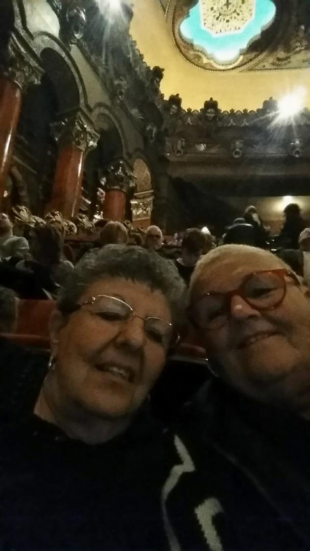 Me and Mom at the Fox seeing White Christmas.