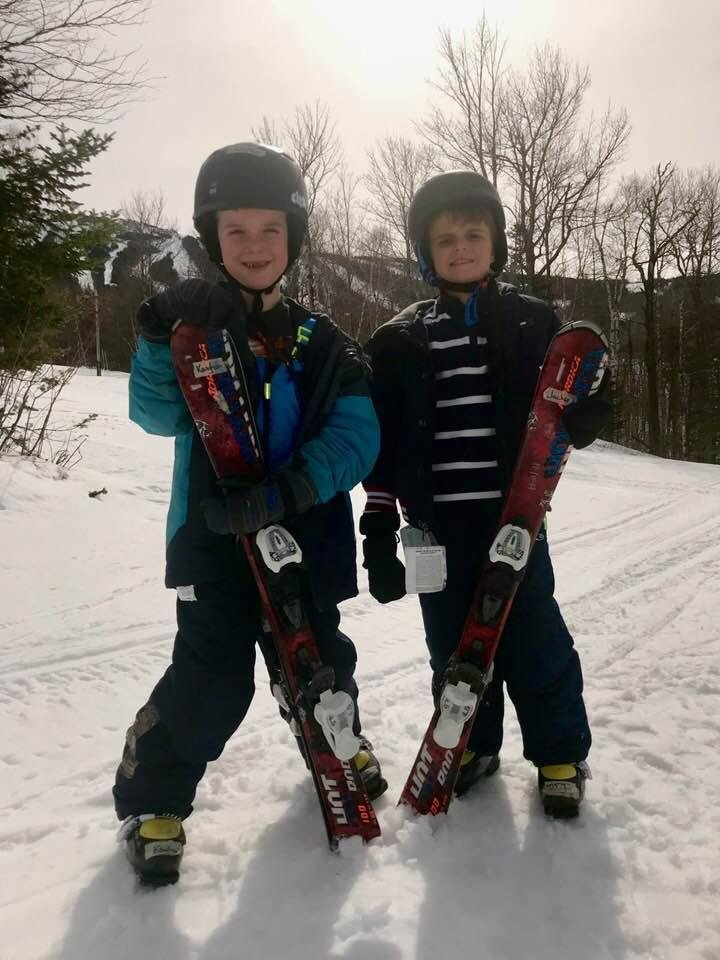 Cousins making memories.