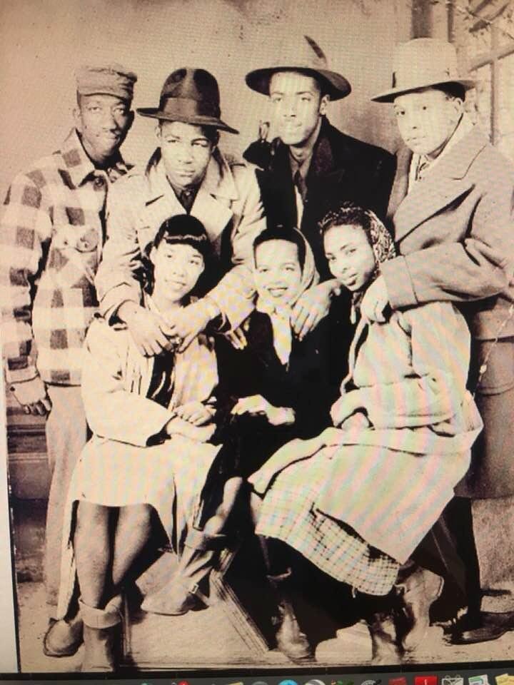 Ok Fam,this is what they really looked like. My daddy, 2nd from left, so good looking!!