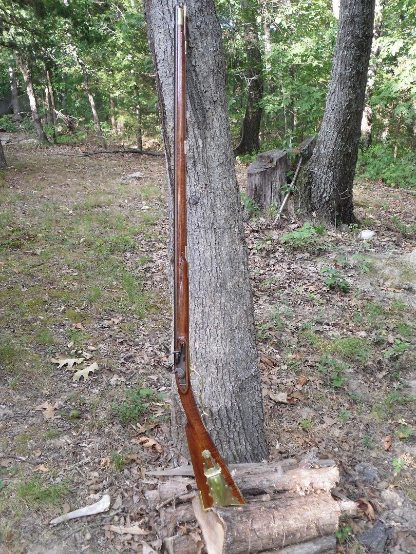 Finished another project today. It's a Lancaster County 32 cal. rifle built in the 1790s style. This took a while to complete.