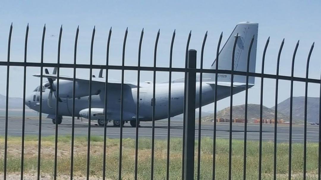 C-27J - maybe moving from the Boneyard to active use with the Coast Guard?
http://www.upi.com/Business_News/Security-Industry/2016/02/04/US-Coast-Guard-receives-fifth-C-27J-aircraft/3561454615117/
