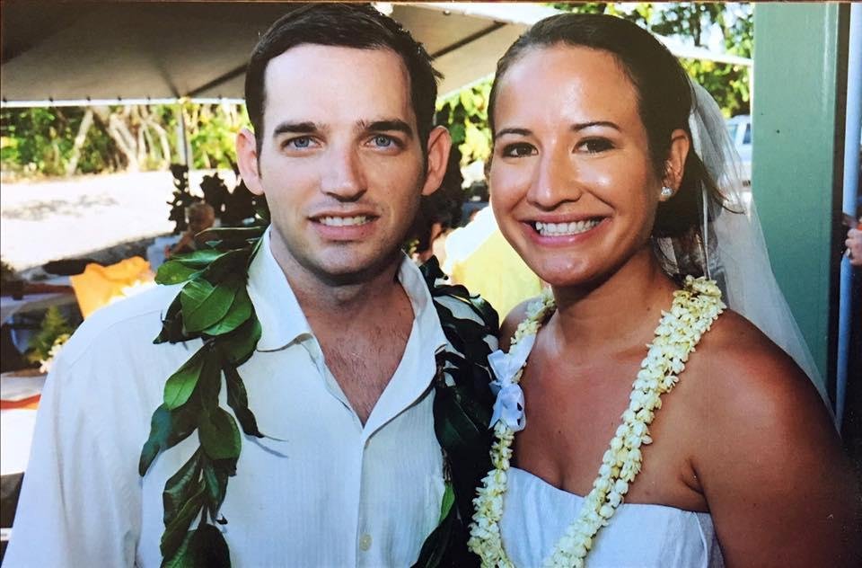 Happy Anniversary to Tim Fredrickson and our precious daughter in law Keahi Makaimoku Fredrickson. You're living the dream, and it makes us so happy...Love, Mom and Dad. BTW: thanks for our granddaughters!!