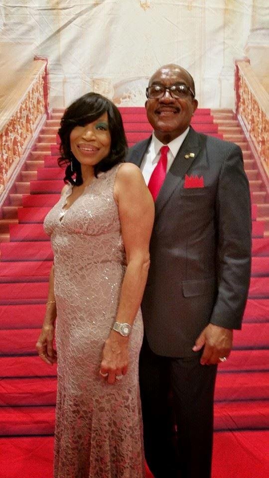 A great night out on the town at the Inaugural Military Gala with my beautiful wife.