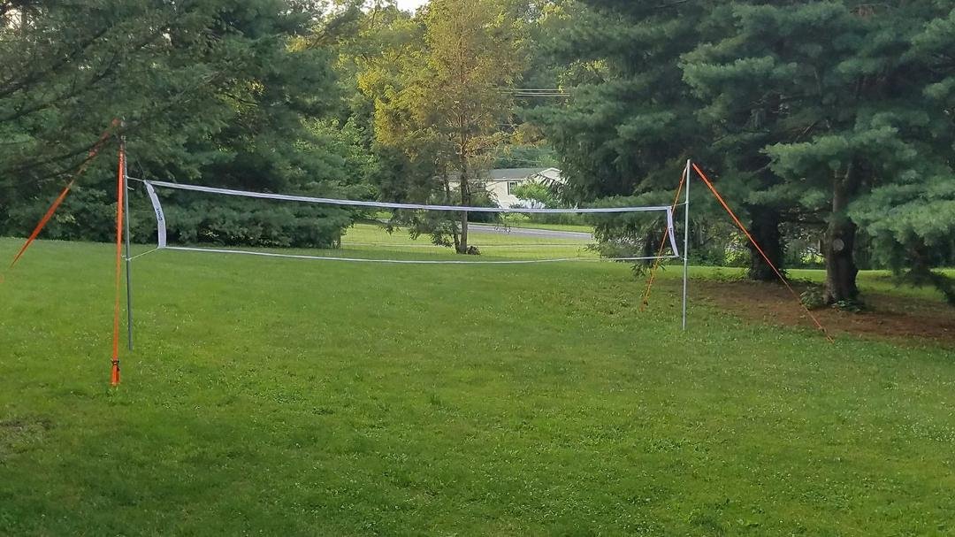 Ready for volleyball