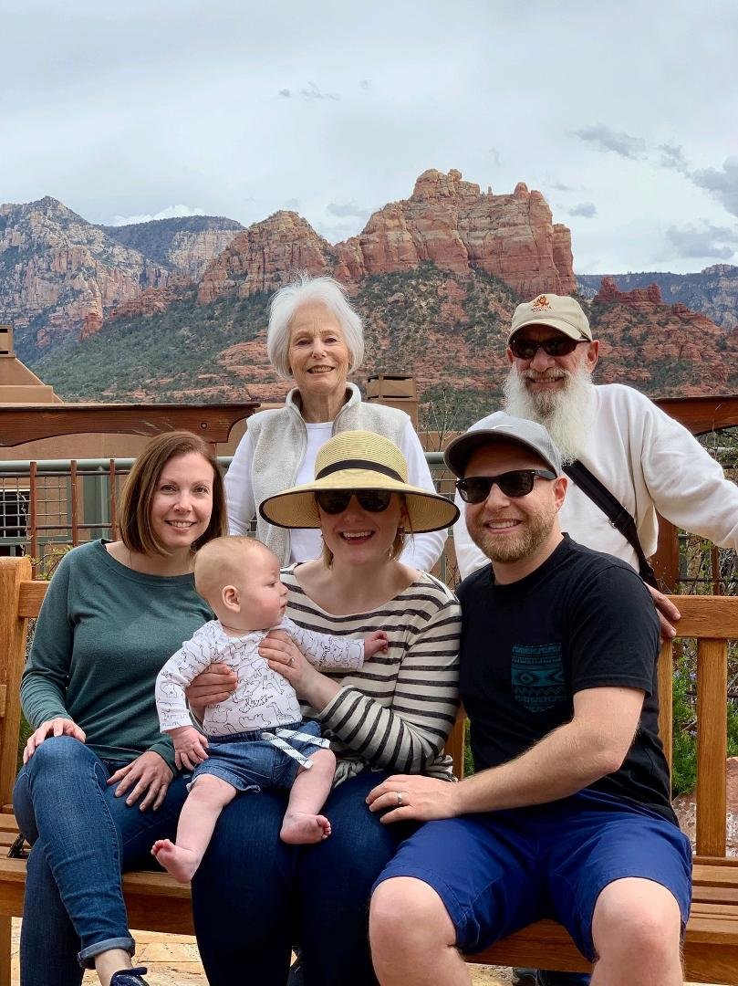 A recent family trip to Sedona.