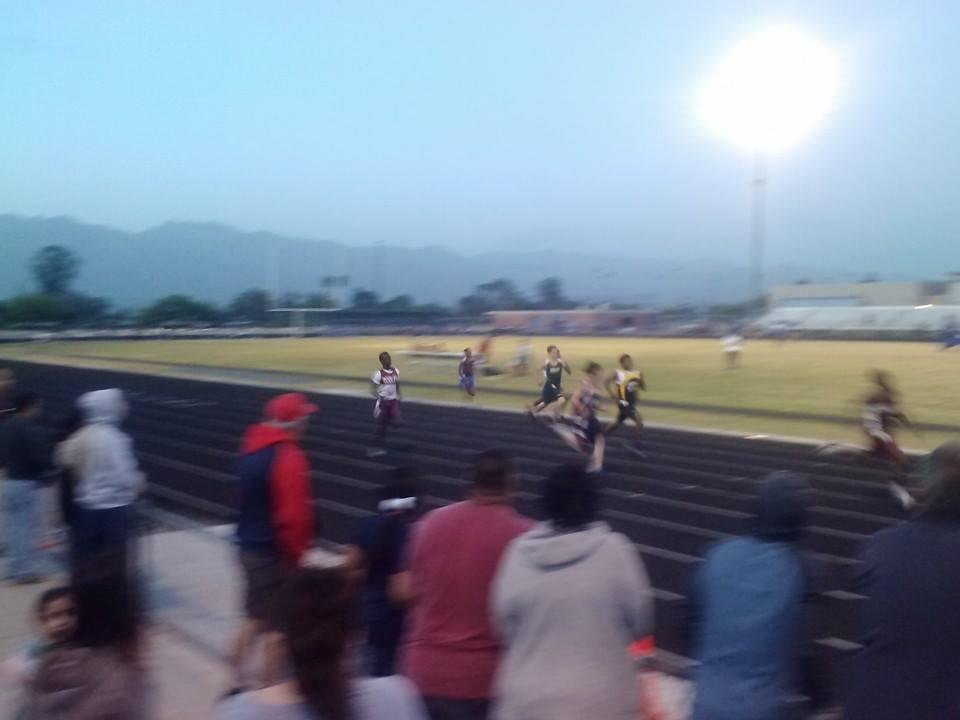 James 2nd place in his final race, the 200 meter. So, for those keeping track, that's 2 Second Places and 1 Third! Great Job James!