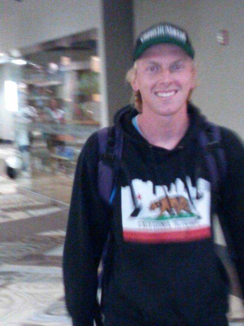 Picked up Heath at the airport. We missed him badly but he had a nice three wk break in Portland.