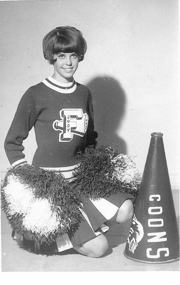 Judy Webb LeUnes - - Cheerleader for Frisco, Texas!!!! Go Girl! Love Auntie Kay.