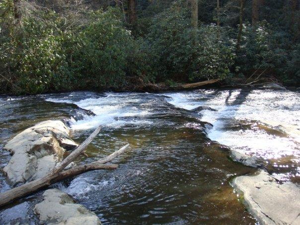 Leslie Sutton's album, Hiking Abrams Falls