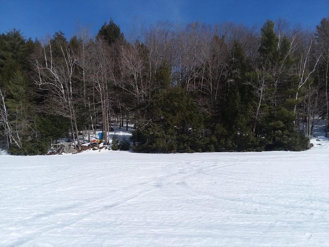 1st day of Spring on Wilson Pond, Maine!!!!!