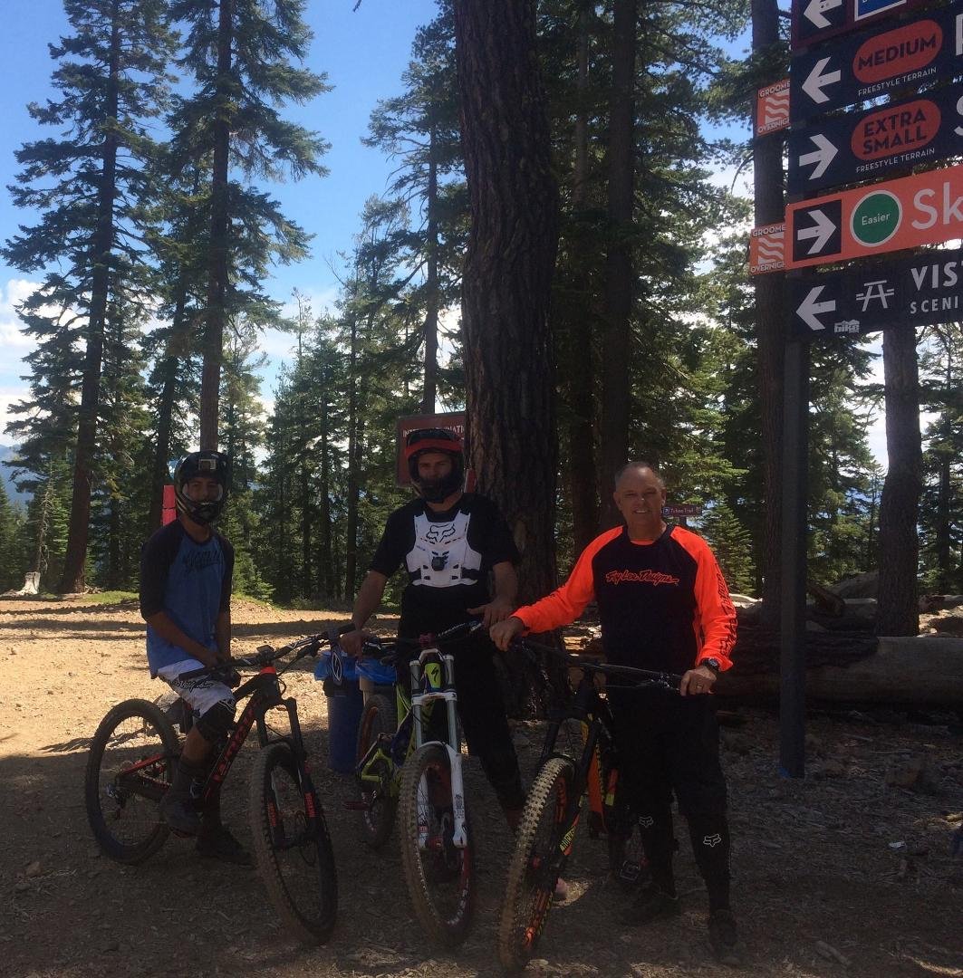 Harrison and I getting ready for the Northstar Enduro Aug 29/30. Stay tuned more pictures on race day