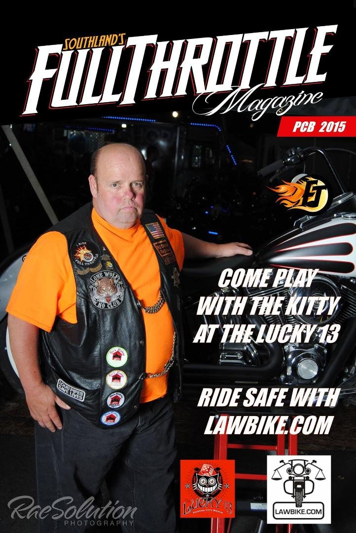 Dean with Southland's Full Throttle Magazine