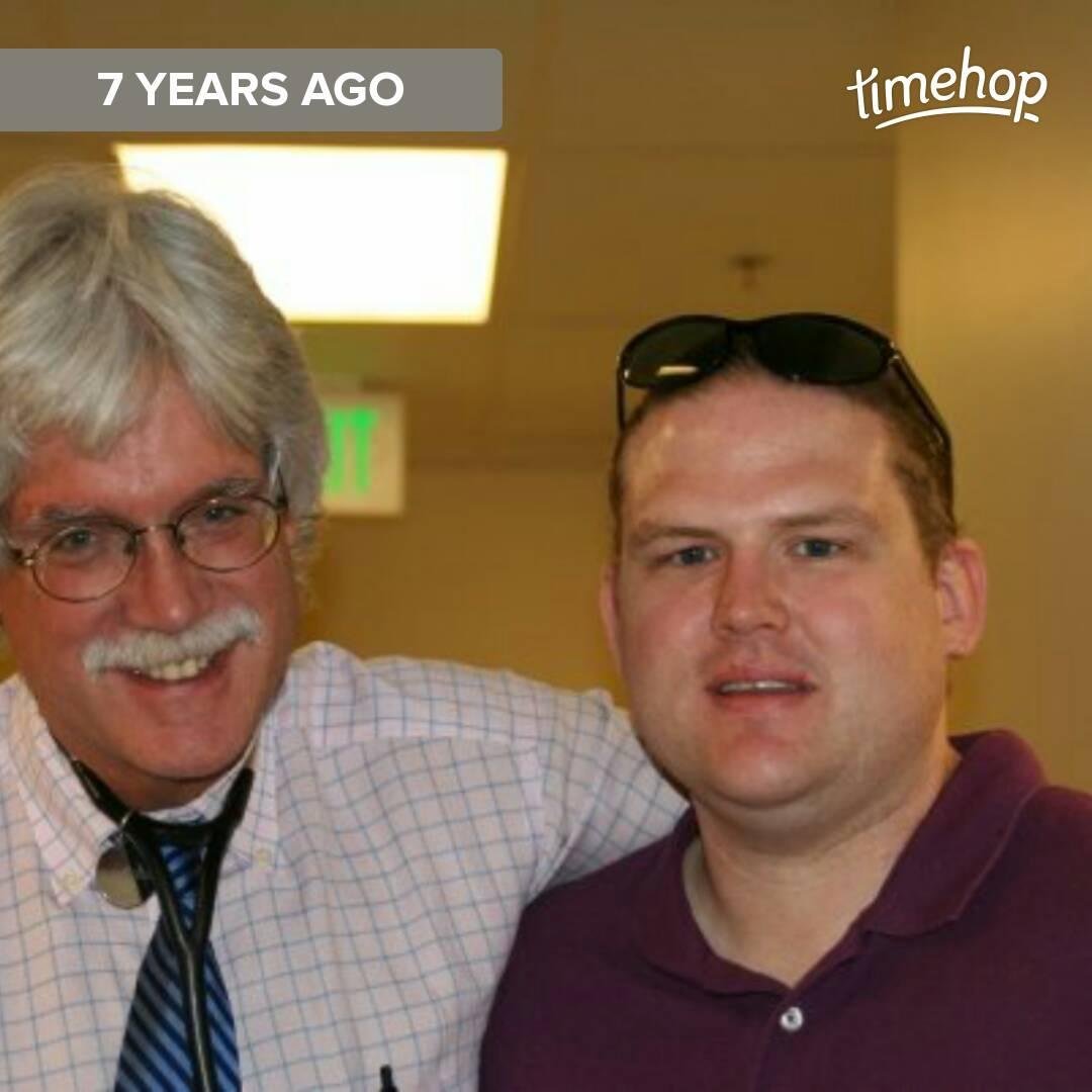 My graduate school advisor at Alameda East Veterinary Clinic in Denver.