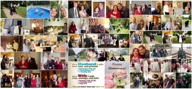 Happy 40th Anniversary to the love of my life. Life has not always been easy, but the Lord has been there in every challenge and blessed us with every miracle. Love you Frank, today, tomorrow & always!