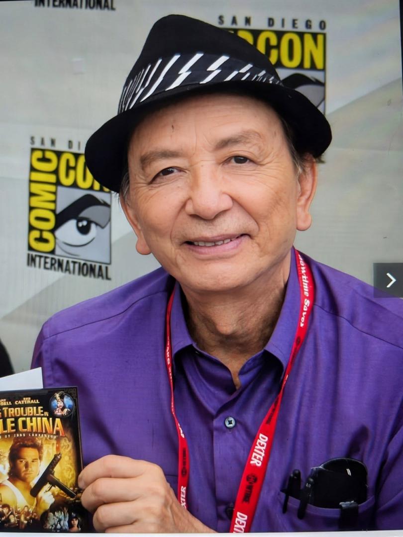 I'm watching the commentary part of Godzilla and found out James Hong (see photo) was used to dub the male voices into English!!