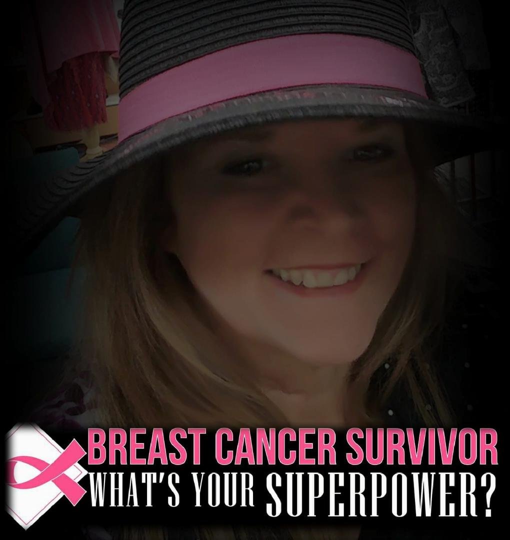 My Wonder Woman....the truth is, behind her smile, she is still fighting it everyday