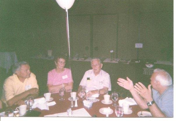 Coach Horst at the all class reunion May, '06