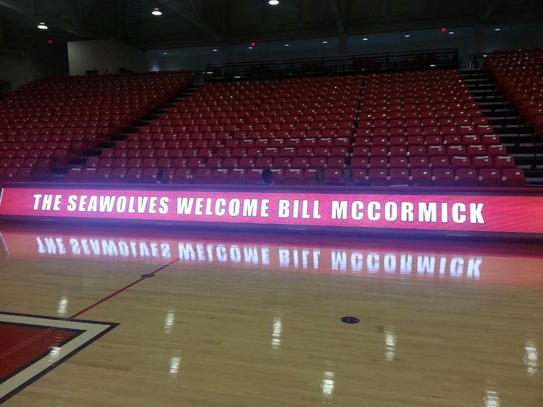 Selected my seats for the brand new arena.Very surprising touch they did for each season ticket holder.really excited for the first game at the new stony brook u basketball arena.