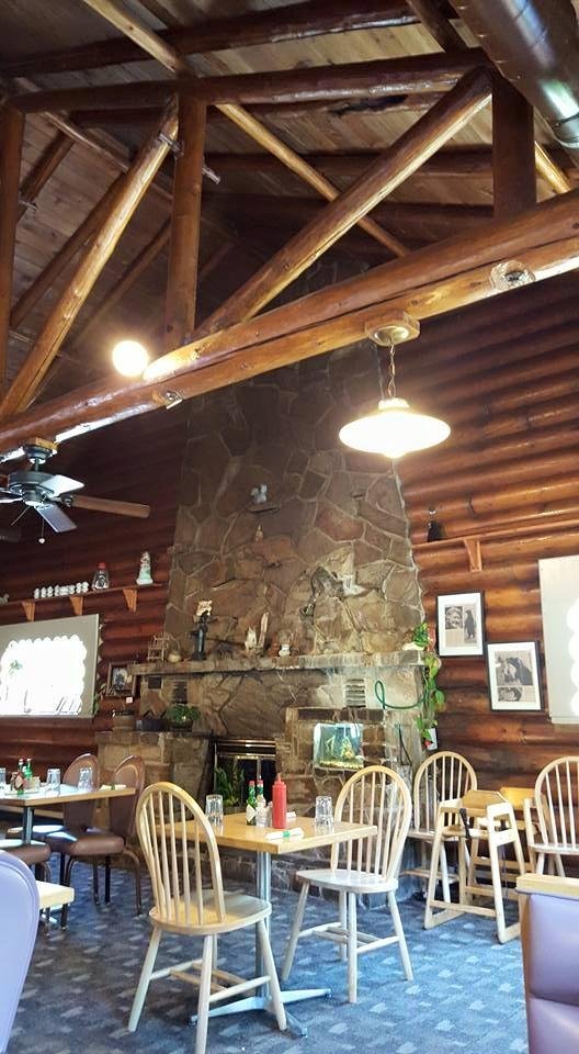 Having lunch, the food is good.
