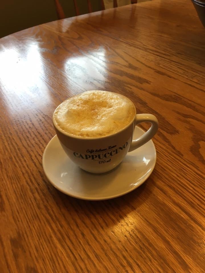 First homemade cappuccino ❤️