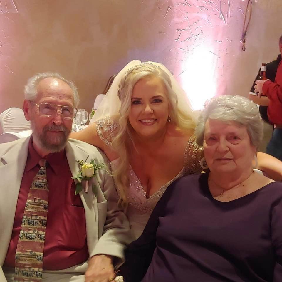 The little girl in this picture was the little girl in my wedding picture. 42 years later on her wedding day.