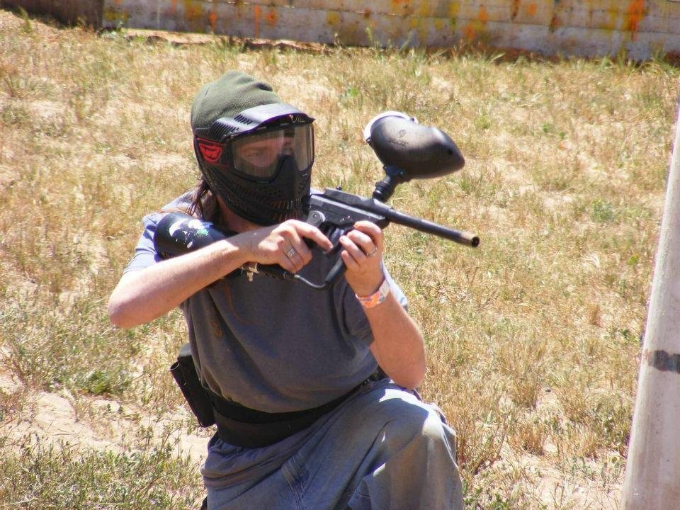 Chad Childers' album, paintball