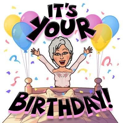 Andrea, Tim and I wish you a very HAPPY BIRTHDAY and are hoping that your DAY is all that you want it to be! 🎉🎁🎂🎊🎈🥂