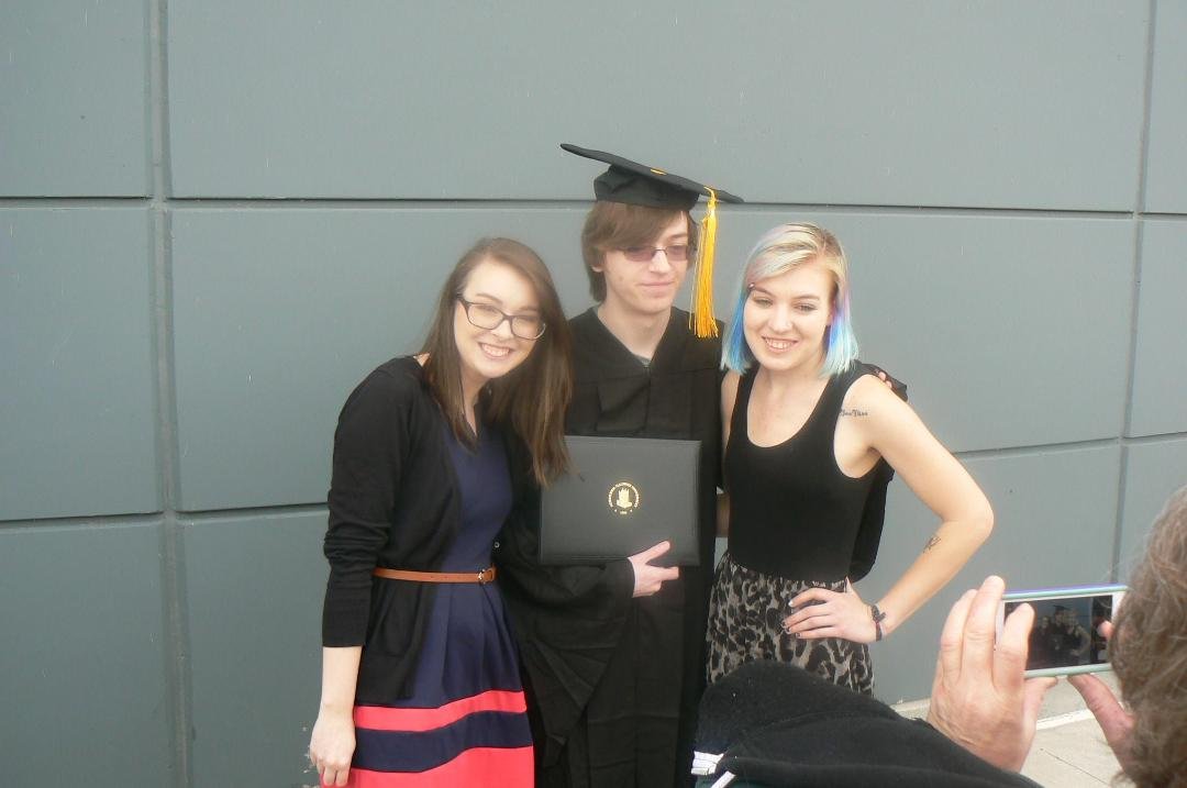 One more graduation. Last for a whil