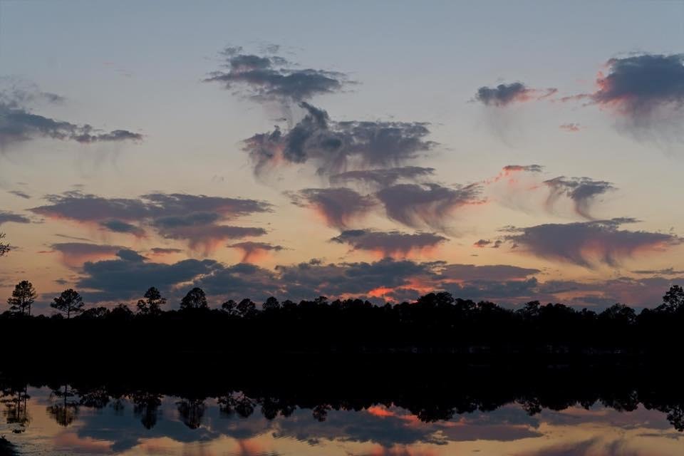 Beautiful sunset I watched this afternoon!
Not long after my great friend and neighbor,
Birk Herrath, sent this photo that he took! Thanks!! ❤️