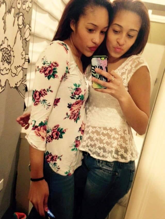 Had to share, yall cute ! Julie Andrus & Brianna