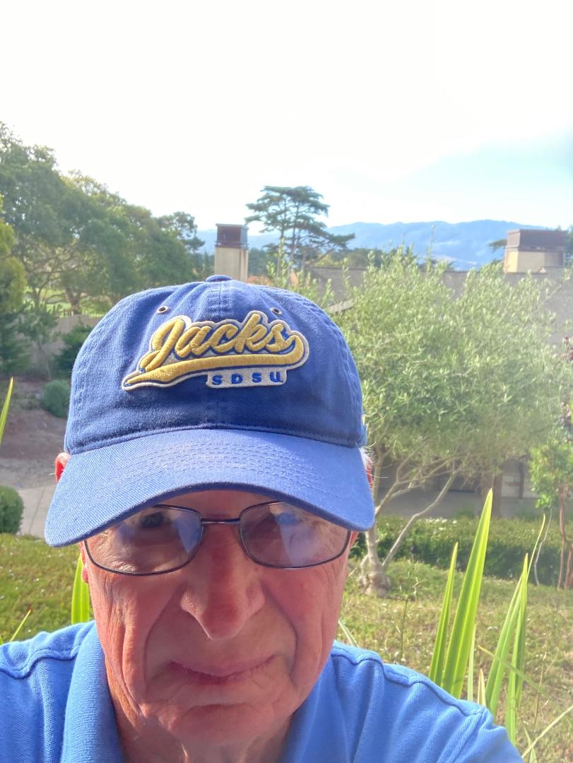 Golfer’s cautionary alert today. Jackrabbit on the loose at Pebble Peach. Has a penchant for flinging golf balls from the wildest, most unimaginable locations on the course. Be especially cautious when near heavily veget