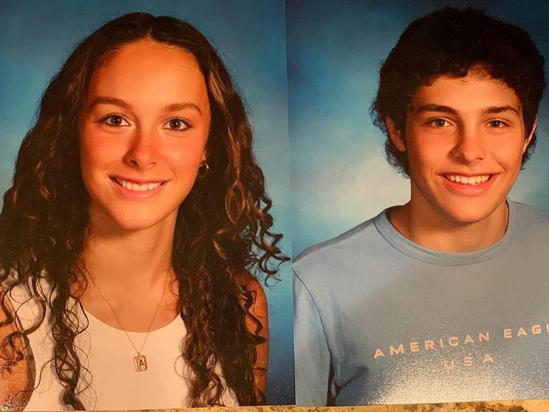 My grandchildren. Twins 16 yrs young! Times going by to fast..My two loves....