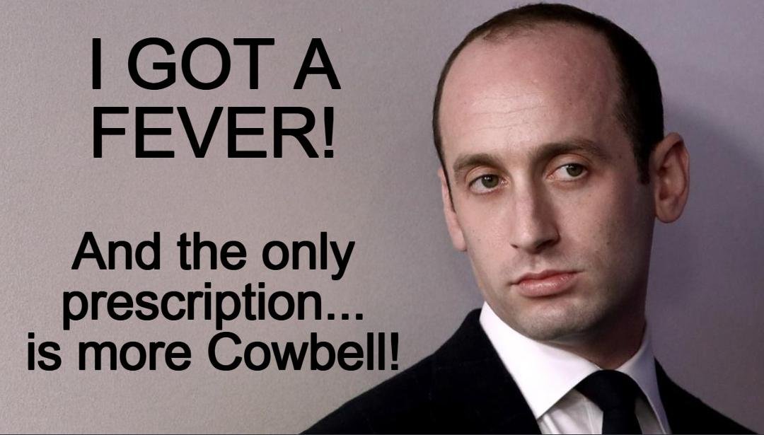 Stephen Miller... White House Aide tests positive for Covid-19.