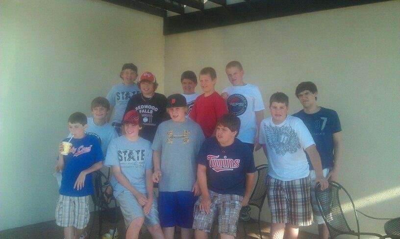 Trevor's boys.