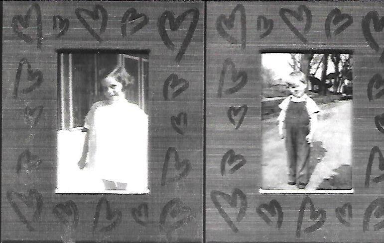 This was me and Gale. Gale was six and Erv was Three. Things haven't changed she is still 3 years older than me. I am standing in front of my grandmas place at 212 Grant Street in Cedar Falls Iowa. Gale is at the Lakeville 