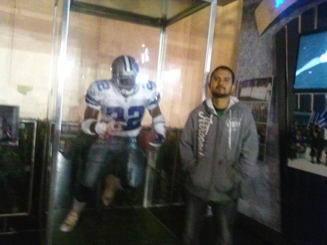Me and emmitt COWBOYS BABY!!!!!!!