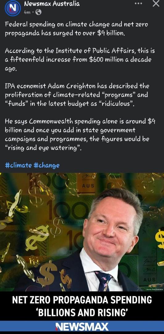 This is all it has ever been about--MONEY...for them, of course...and you idiots continue supporting their bad Science-backed policies...how about stepping down off your high horses, actually practicing some of the things y