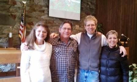 Friends at church
