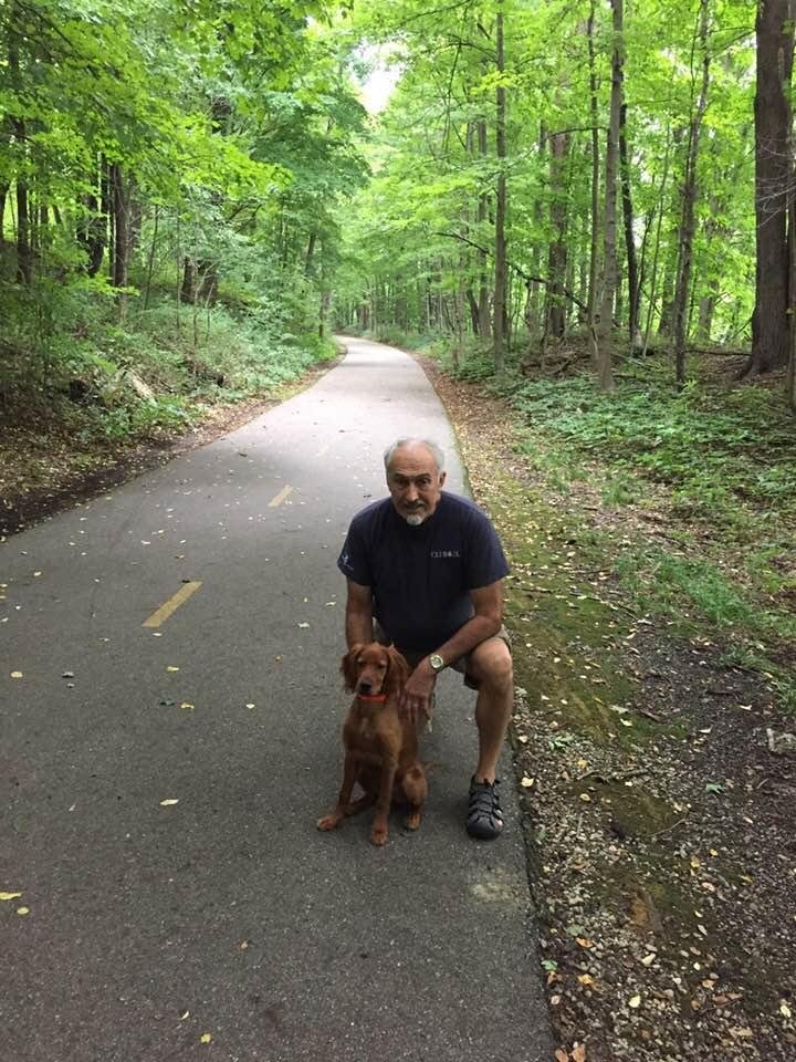 Dylan’s first 2 mile hike on the KVRT!!!!