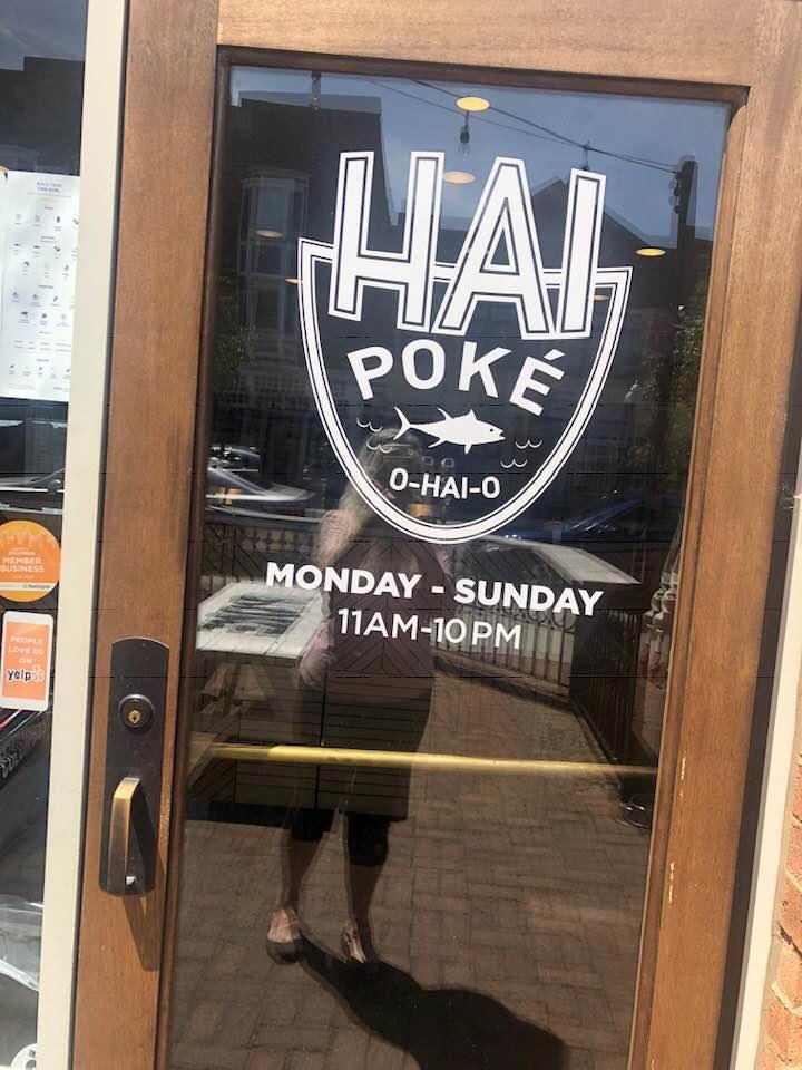 And the poke bowl was delicious 👅